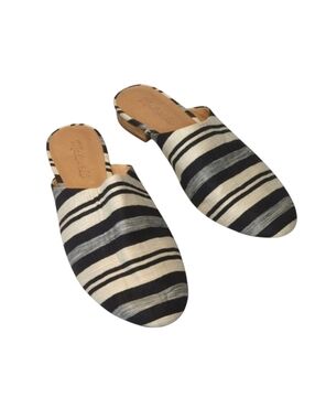 Madewell Cassidy Mule in Evelyn Stripe